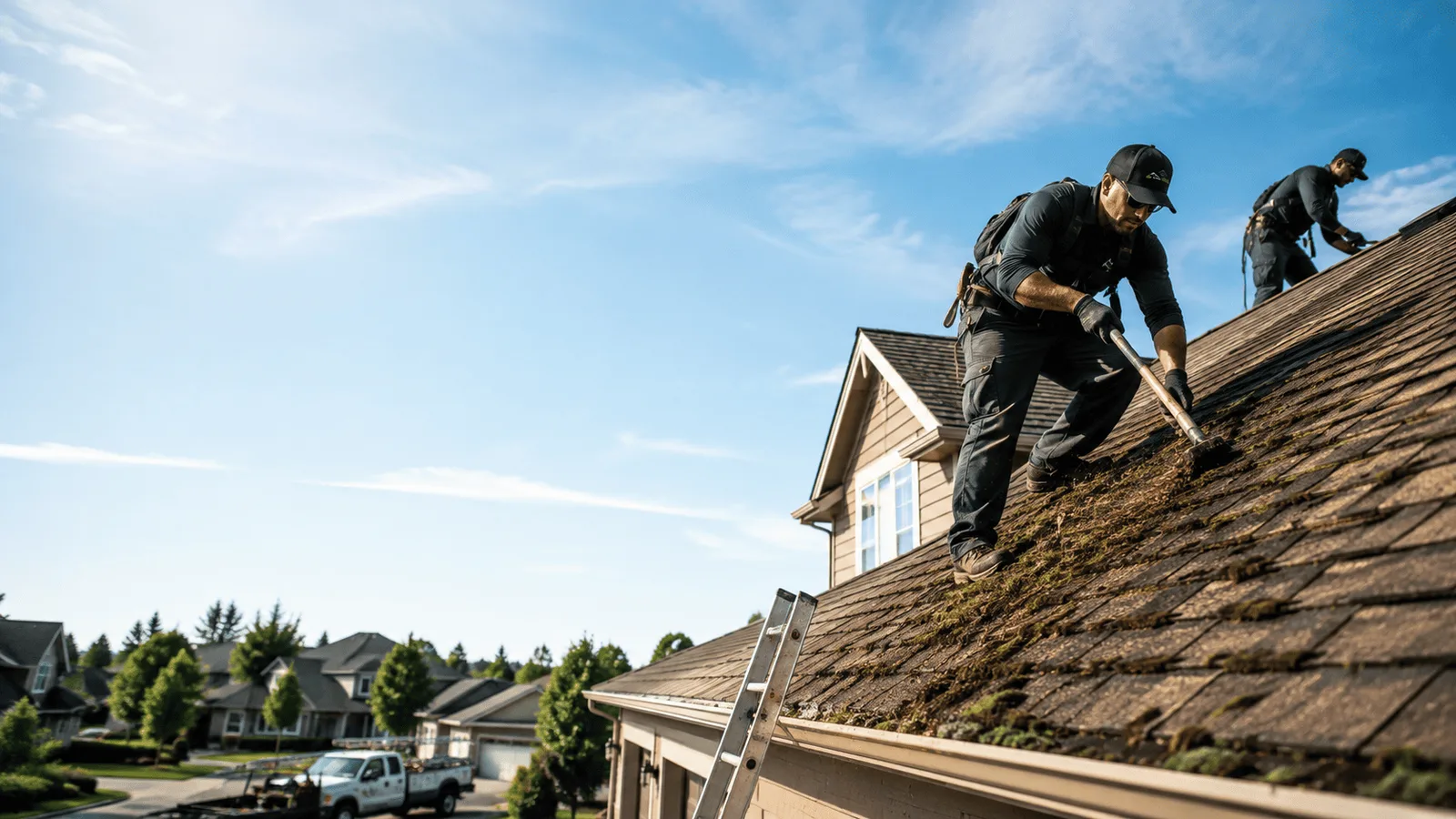 Roof Moss Removal in Litchfield, MN near me